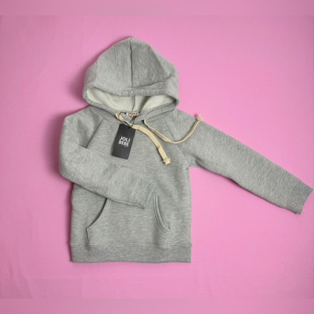 NWT Joli(e) Bebe Kids Fleece Hoodie 120, Korean Clothing Brand, Size  (5T)